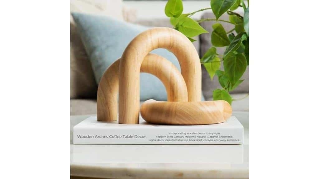 aesthetic arched shelf decor