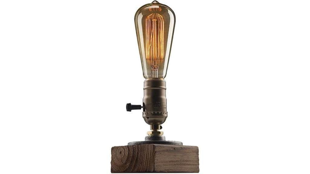 antique edison bulb lamp