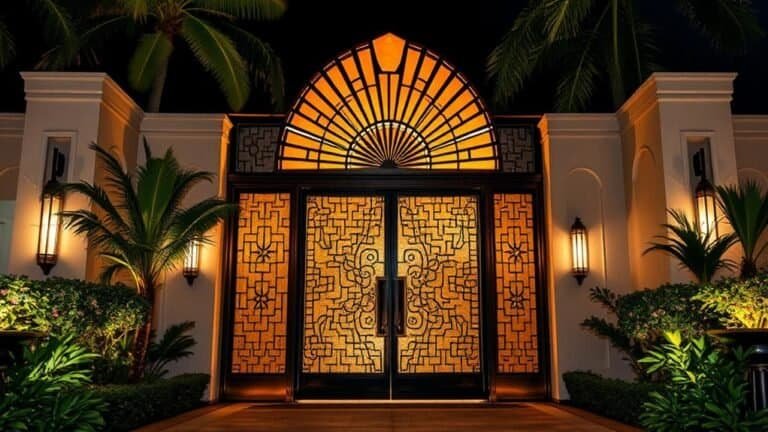 art deco entrance gate ideas