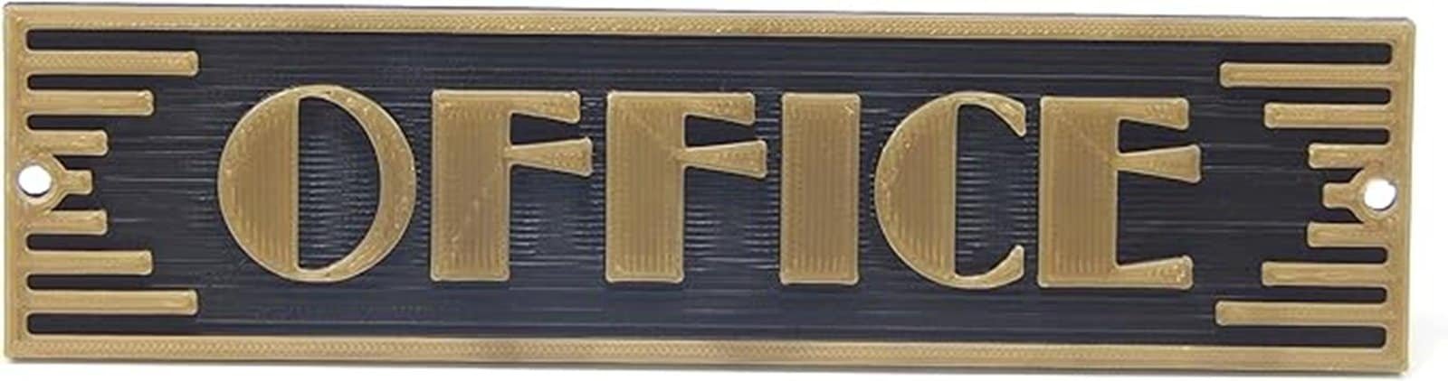 art deco plaque decor