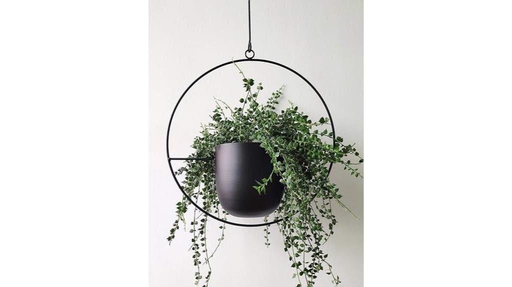 boho black metal hanger