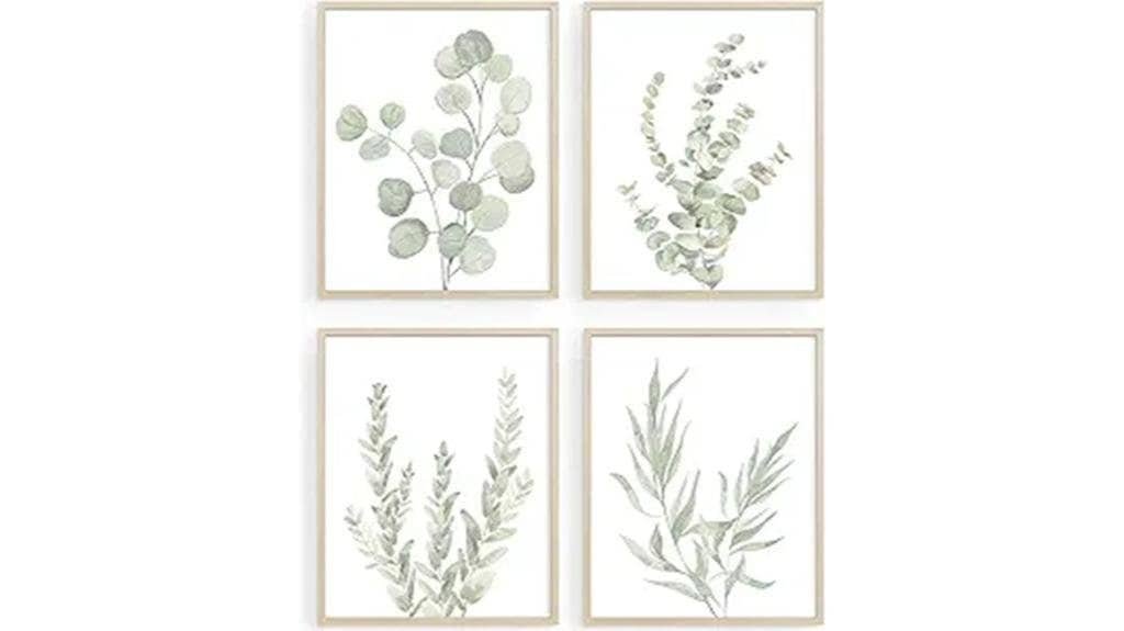 boho botanical wall art