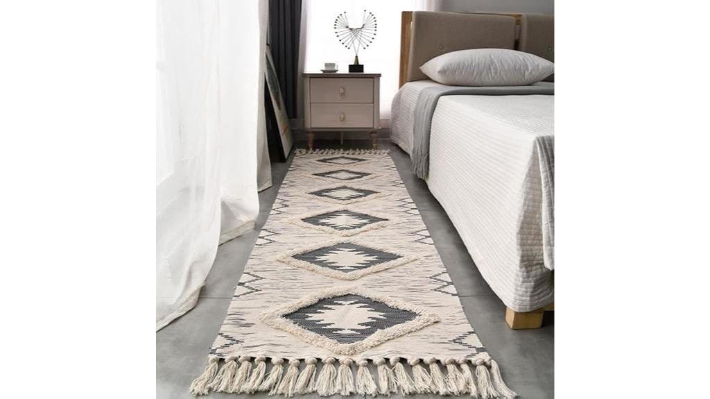 boho hallway kitchen runner