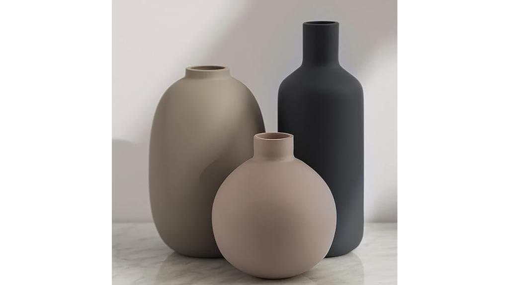 ceramic farmhouse vase set