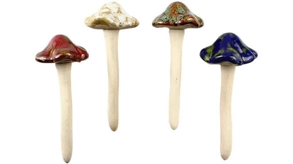 ceramic mushroom lawn ornaments