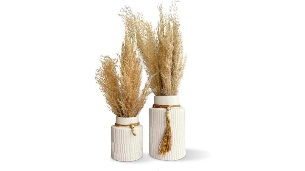 ceramic vase decor set