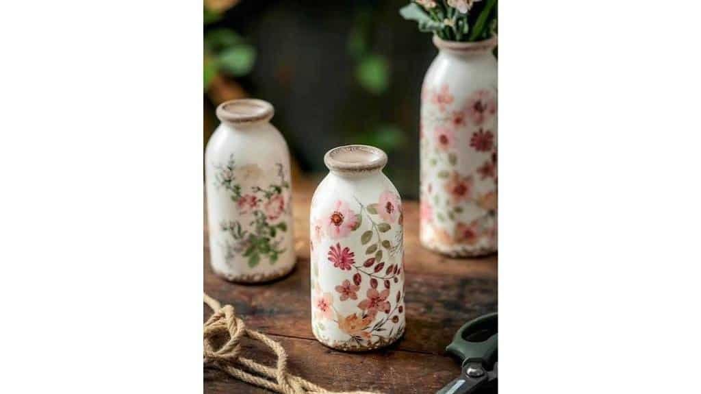 charming vintage ceramic vase