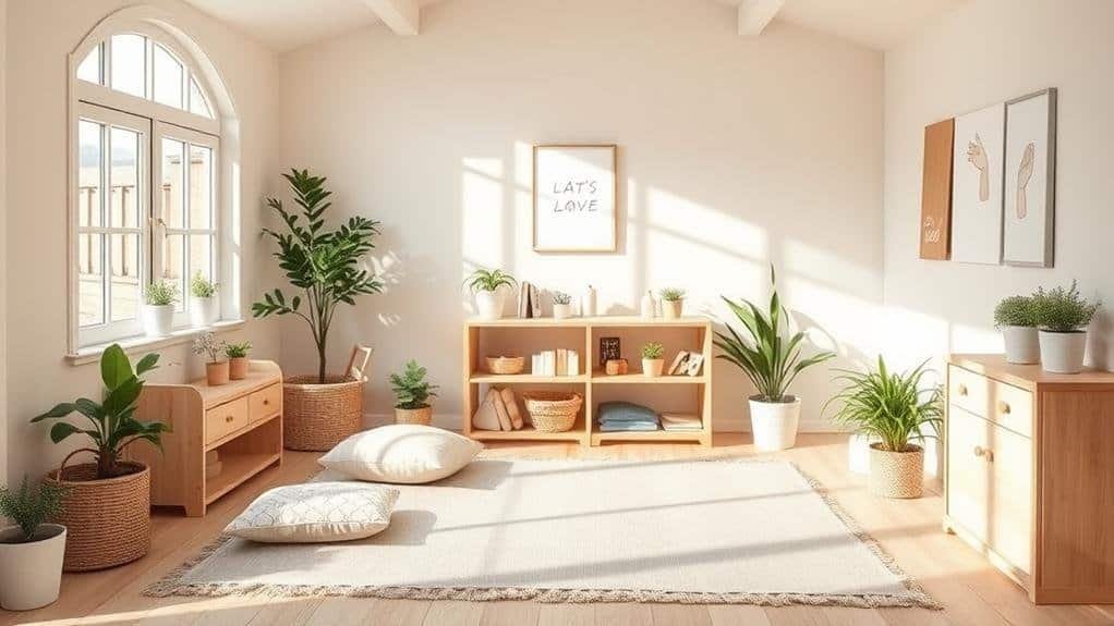 chic minimalist playhouse decor