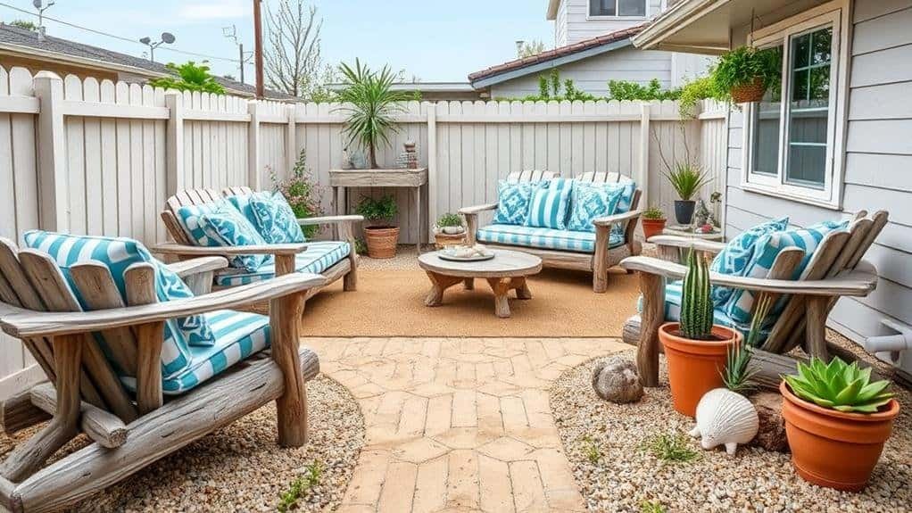 choosing coastal garden decor