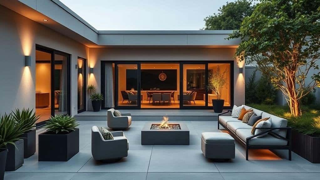 choosing modern patio decor