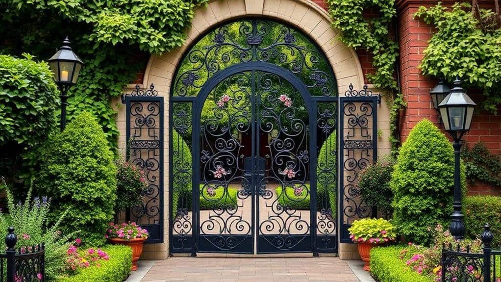 choosing traditional gate decor