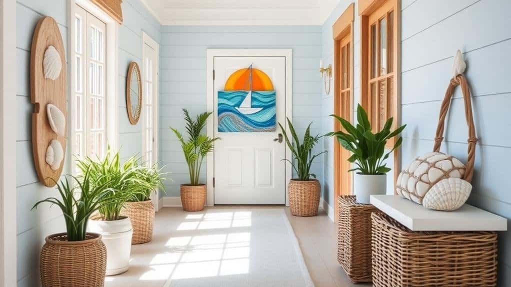 coastal hallway decor tips