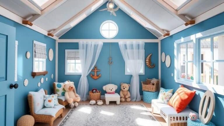 coastal playhouse decor ideas