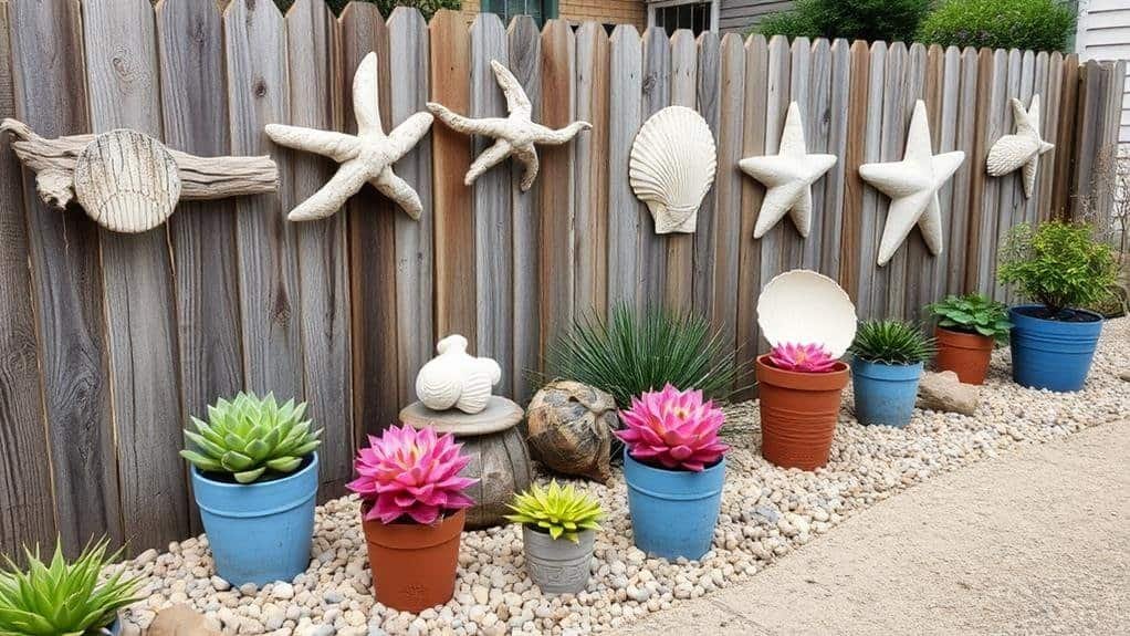 coastal style fence decor tips