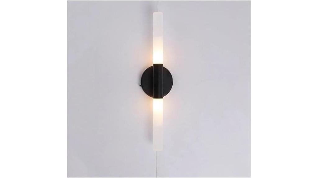 contemporary iron wall lighting