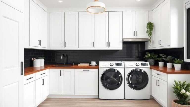 contemporary laundry room decor ideas