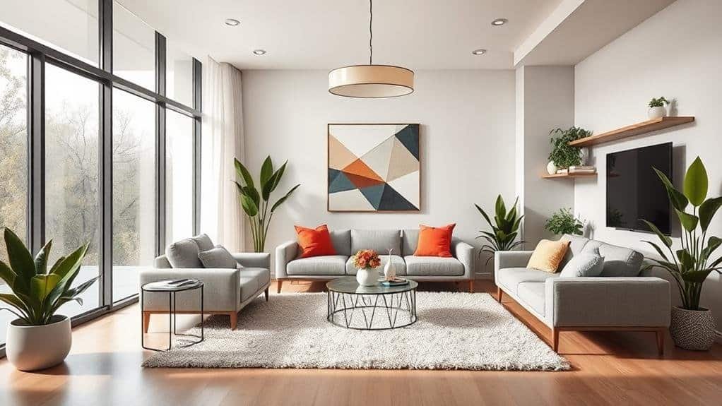 contemporary living room decor