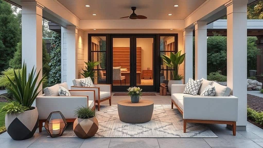 contemporary porch decor factors