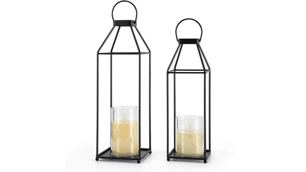 decorative led candle lanterns