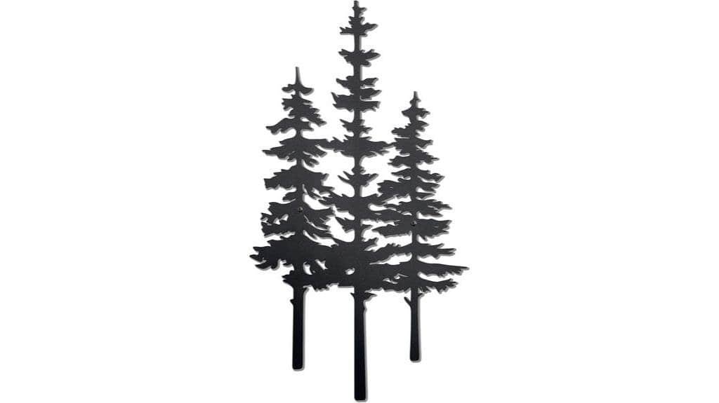 decorative metal tree art