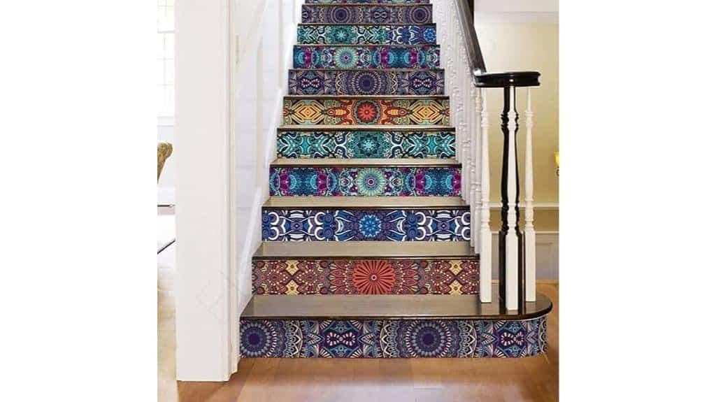 decorative pvc stair stickers