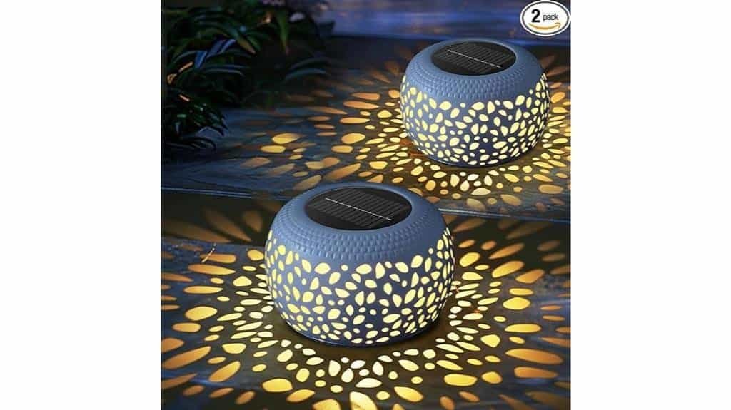 decorative solar lantern set