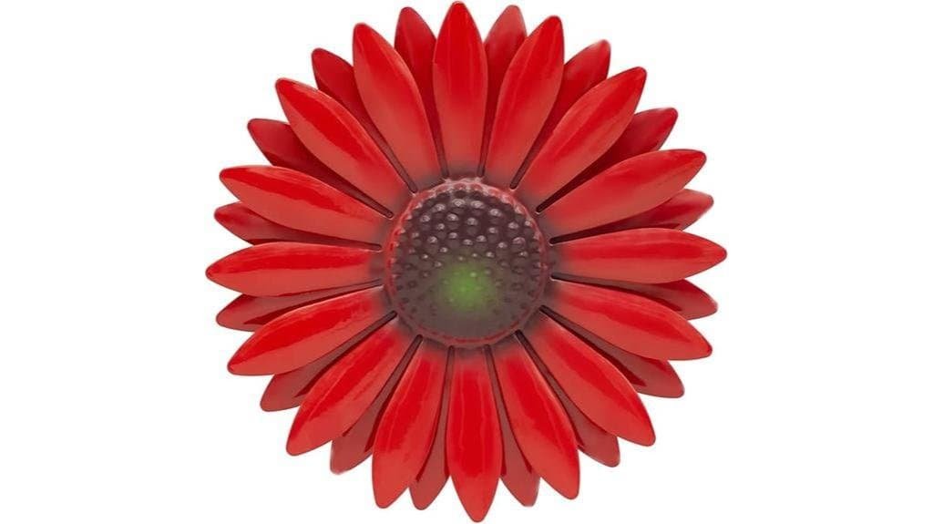 easicuti red sunflower decor