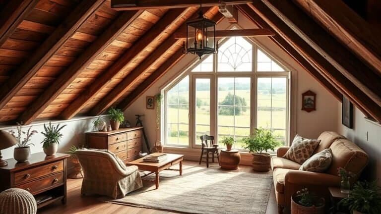 farmhouse attic decor ideas