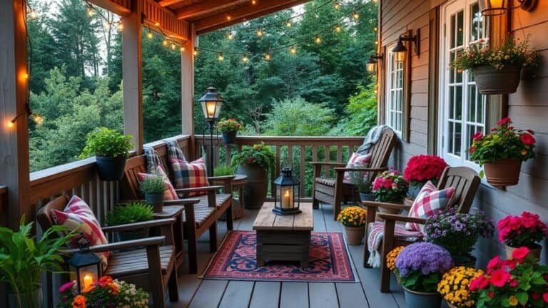 farmhouse balcony decor ideas