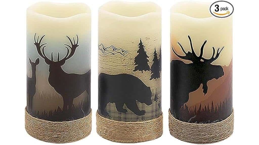 flameless led candle set