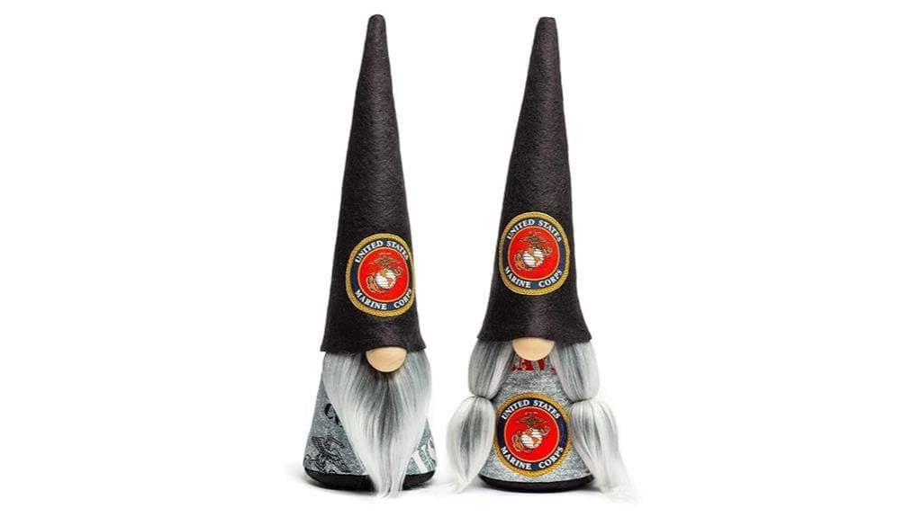 handmade nordic military gnome