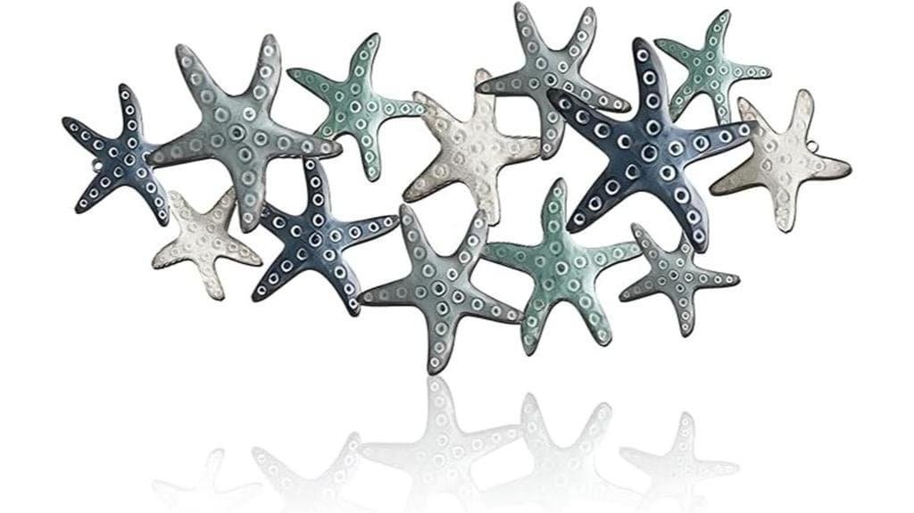 hanging starfish wall decor