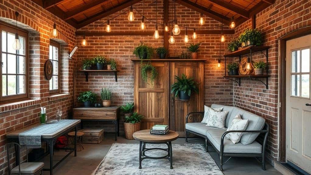 industrial shed decor ideas