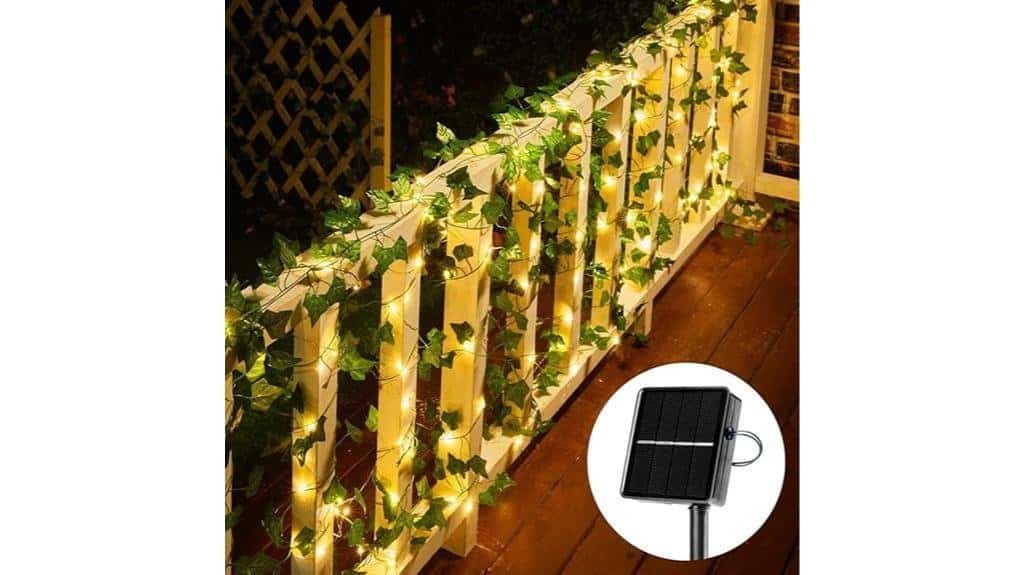 ivy solar fairy lights