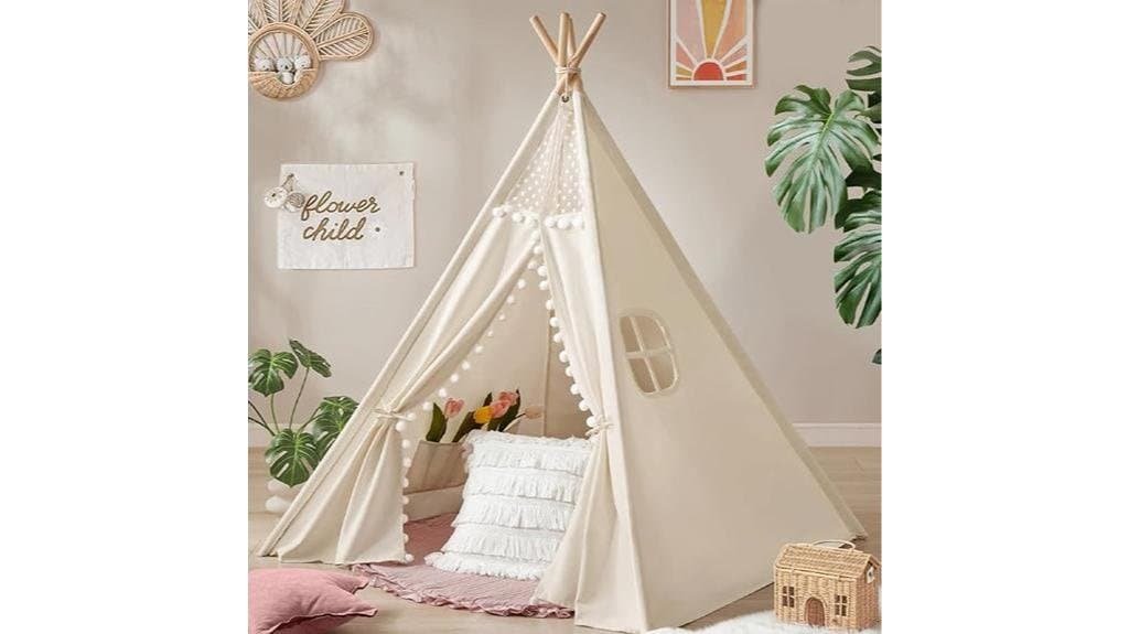 kids tiny teepee tent