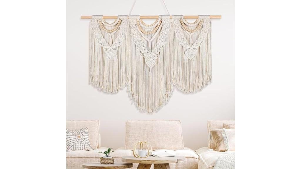 large macrame wall hanging