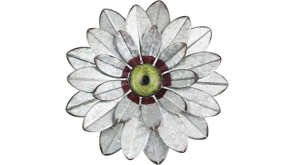 metal flower farmhouse decor