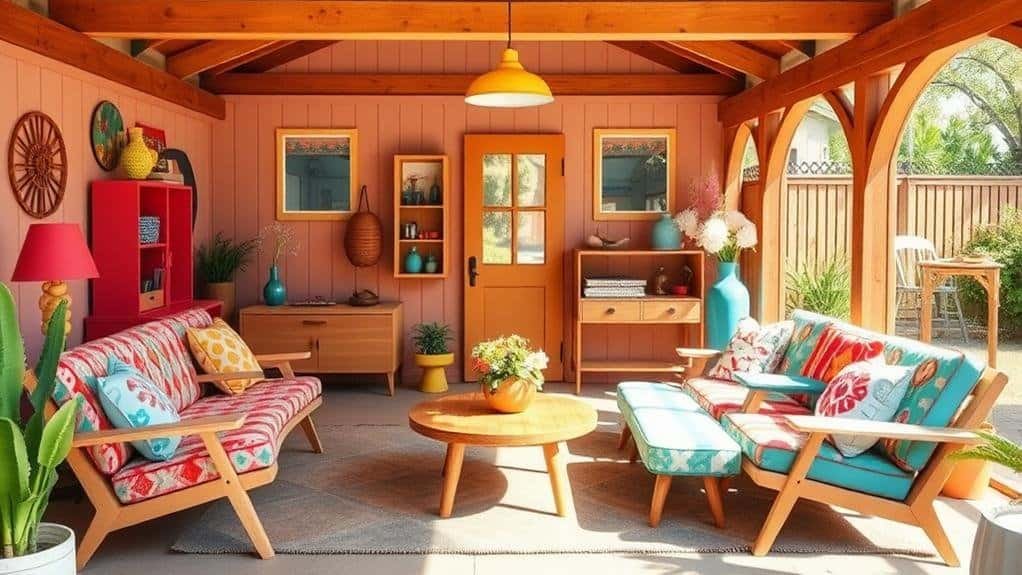 mid century modern playhouse decor