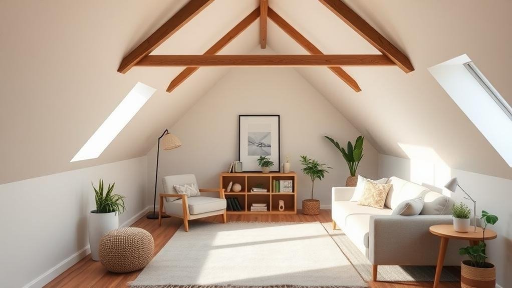 minimalist attic decor considerations