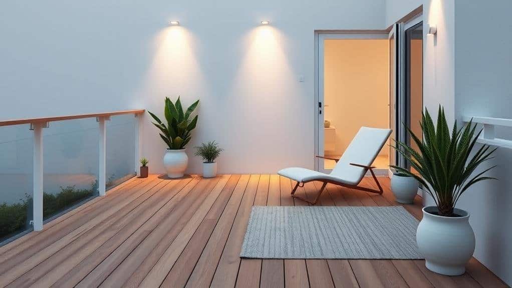 minimalist deck decor considerations