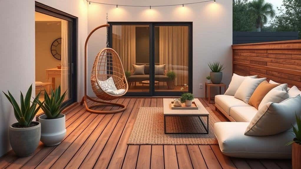 minimalist deck decor factors