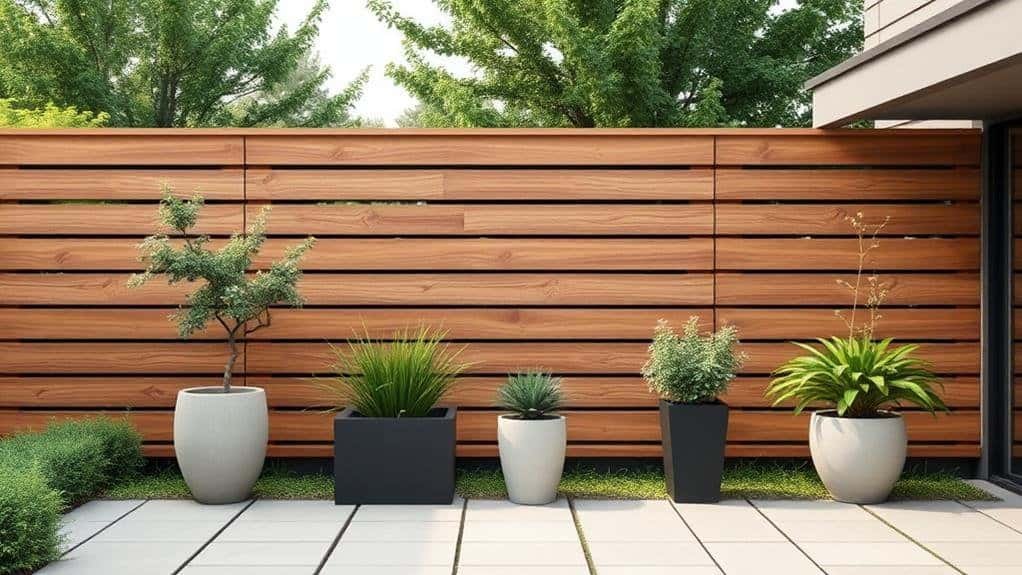 minimalist fence decor factors