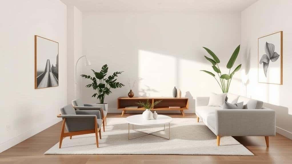 minimalist living room decor