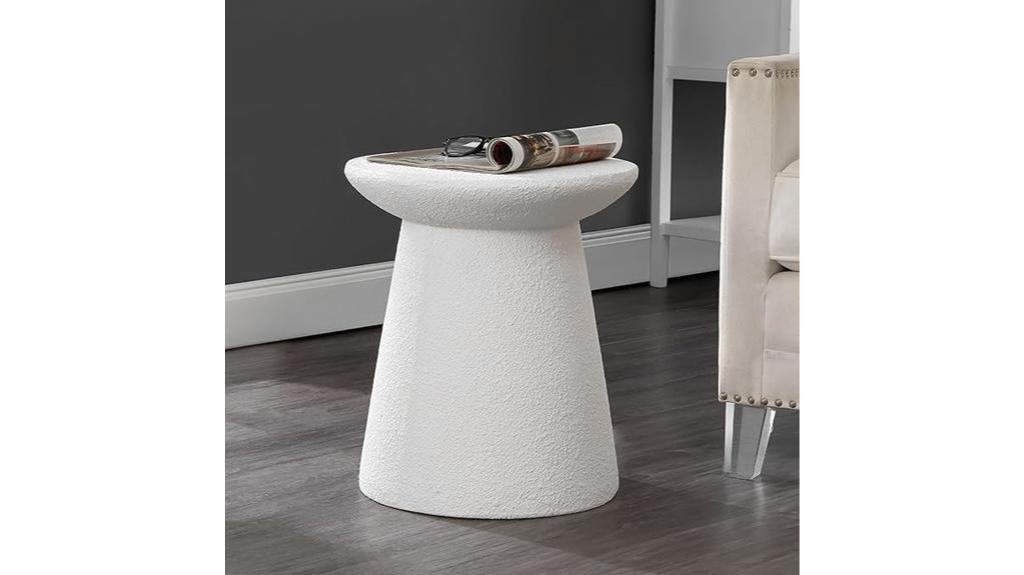 minimalist modern accent table