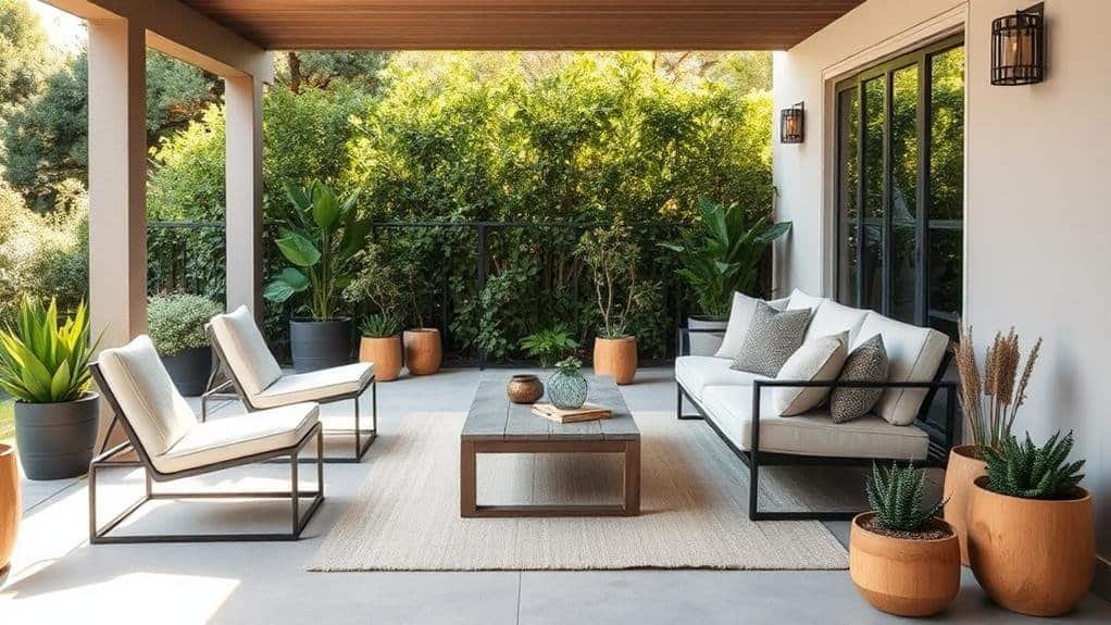 minimalist patio decor tips