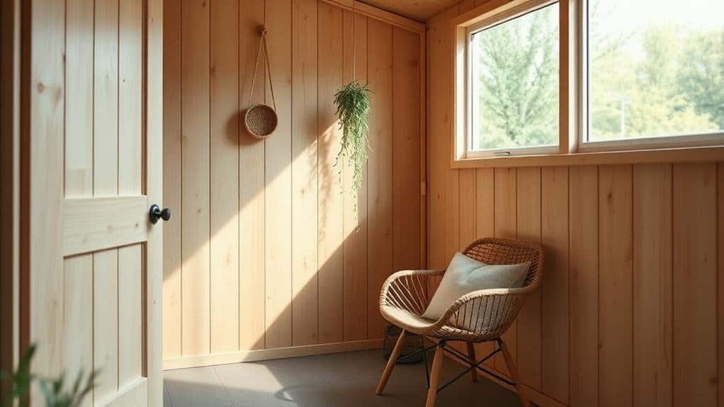 minimalist shed decor factors