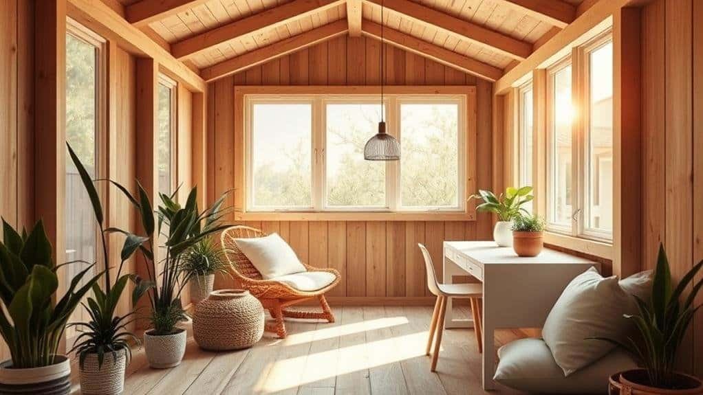 minimalist shed decor ideas