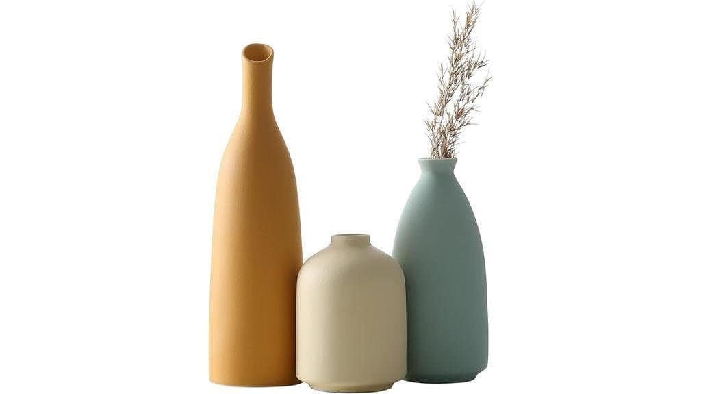 modern farmhouse ceramic vases