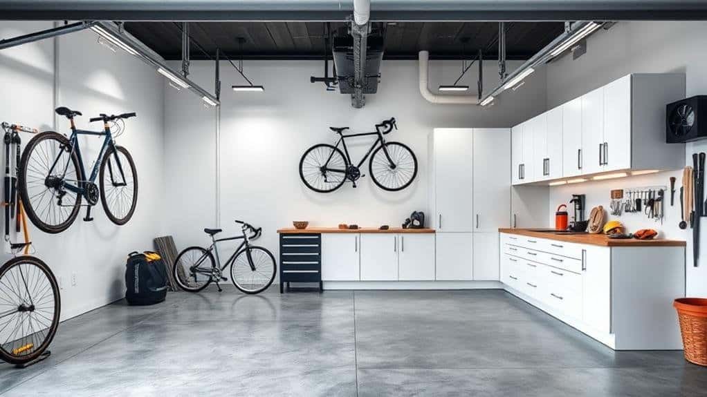 modern garage decor considerations