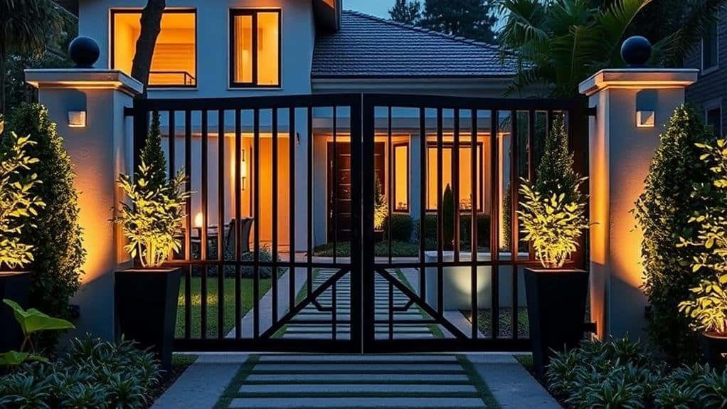 modern gate decor ideas